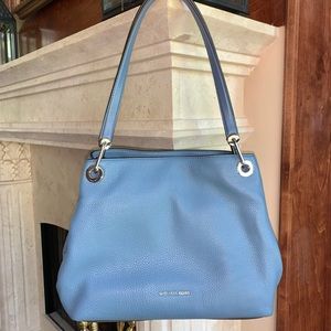 NWT Micheal Kors Raven Large Leather Tote